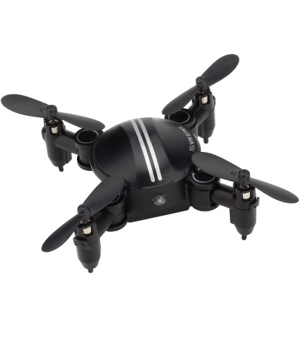 

TOZO FDJ MINI Drone RC Quadcopter Режим удержания высоты Складывание RTF 3D 360 градусов Флип и рулоны Высота Hold Easy Fly Устойчивый для обучения, черный
