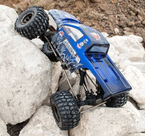 

Redcat Racing Everest-10 Electric Rock Crawler с водонепроницаемой электроникой, 2.4Ghz Radio Control (шкала 1/10), синий