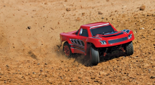 

Traxxas LaTrax Electric 4WD Desert Prerunner Дистанционный пульт дистанционного управления с радиоуправлением 2,4 ГГц (шкала 1/18), красный