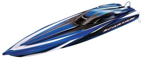 

Traxxas Spartan: 36 "Race Boat с TQi 2.4GHz Radio & TSM, Blue