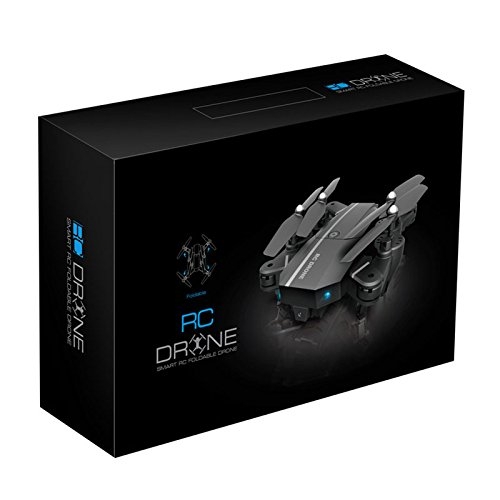 

Cewaal Foldable RC Quadcopter Drone с видеоизображением камеры 1080P Live, датчики силы тяжести 360 ° Flight Stunt Drone для детей