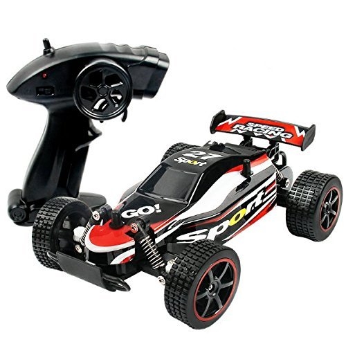 

KingPow RC Car Rock Внедорожник Гусеничный погрузчик 2.4Ghz Радиоуправление 2WD High Speed ​​1:20 Racing Cars (красный)
