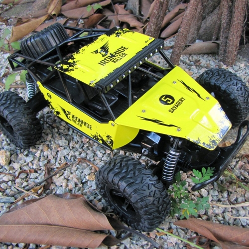 

ESGOT ES-V211 RC Автомобиль 1:16 2.4GHz Высокоскоростной радиоуправляемый пульт дистанционного управления Грузовик Электрический контроль Автомобиль Внедорожник Гоночный автомобиль Желтый