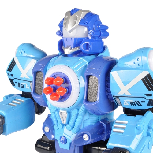 

Большая игрушка для роботов дистанционного управления для детей - RC Robot снимает дротики, прогулки, разговоры и танцы