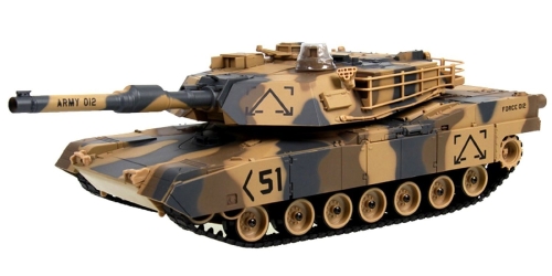 

M1A2 Абрамс США Боевой танк RC 16 "Airsoft Military Vechile - Камуфляж пустыни
