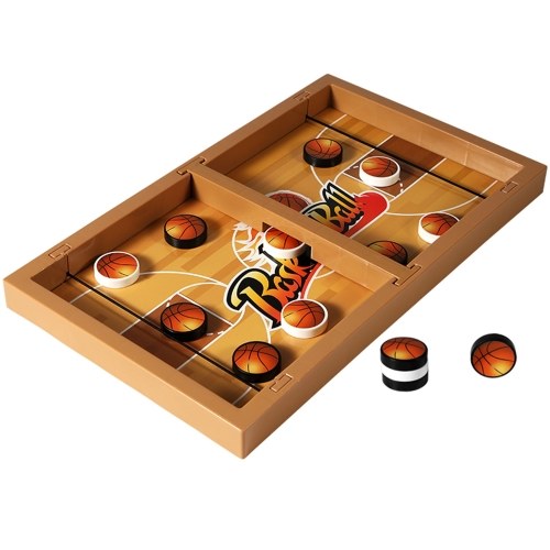 Schnelle Sling Puck Spieltisch Desktop Eishockey Gewinner Brett Schachspiele Tischfußball Basketball Aufkleber Familie Freizeit Spaß Spielzeug