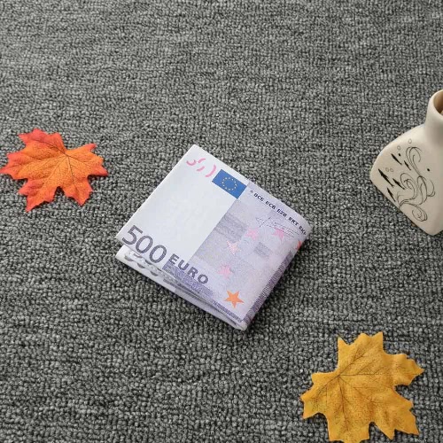 

Fashion Men Women Short Wallet PU Leather Dollar Pound Euro Print Folded ID Credit Card Holder Case Cash