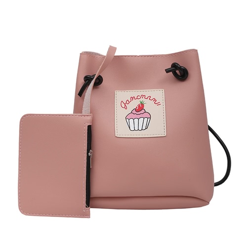 

Girls Soft PU Leather Cute Print Crossbody Bags