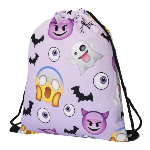 

Горячие моды Мужские Женские печати плеча Раскладной Drawstring авоську Рюкзак школа рюкзакмедицинский Тренажерный зал Спортивный Сумочка 15 "x11.8" Путешествия хранения Покупка товаров Использование Портативный мешок
