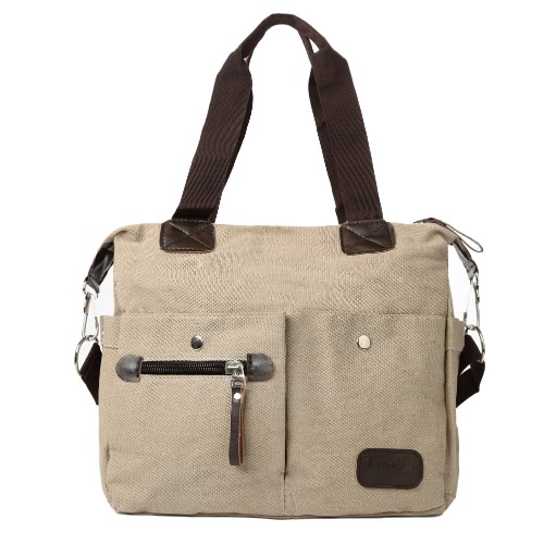 Bolsa grande capacidade Casual compras viagens Crossbody ombro Messenger saco de lona retrô homens mulheres