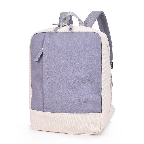 

Сумка для рюкзака на холсте Two Tone Student School Ноутбук повседневный рюкзак Travel Daypack