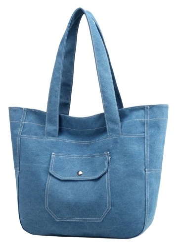 

Canvas Solid Pockets Zipper High Large Capacity Multifunction Shoulder Bag