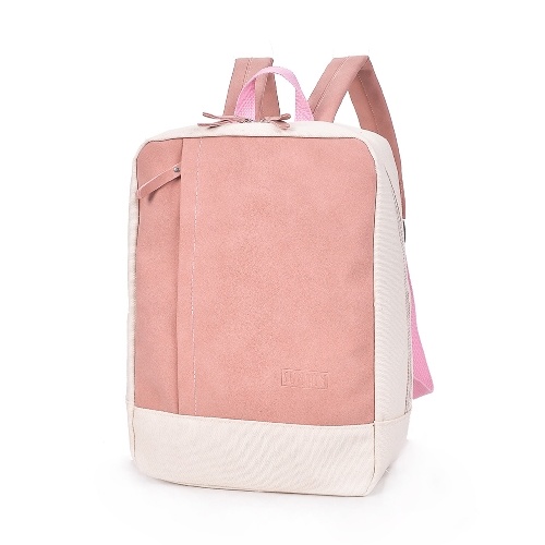 

Сумка для рюкзака на холсте Two Tone Student School Ноутбук повседневный рюкзак Travel Daypack