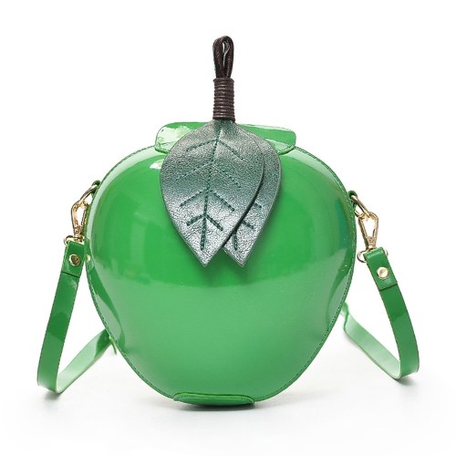 

Кожаный чехол из искусственной кожи Apple Shape Cute Cartoon Mini Messenger Bags
