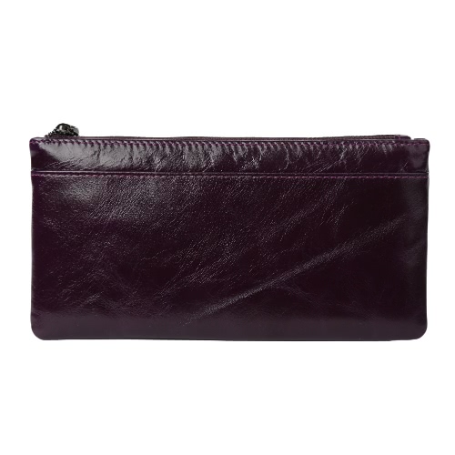Fashion Men Wallet Money Clip Leather Long Clutch Business Credit Card Cash Holder Case Purse