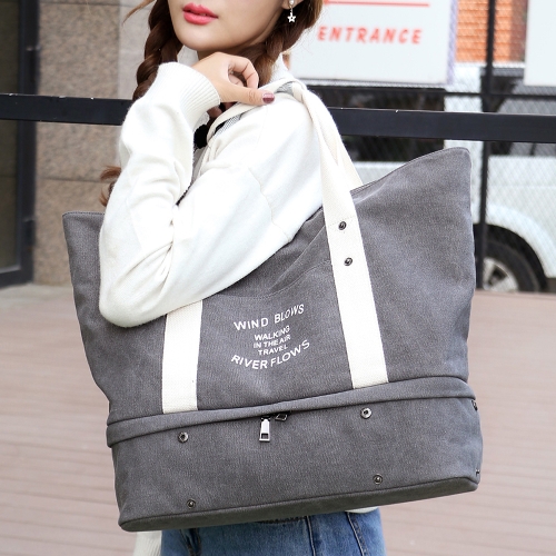 

Women Canvas Handbag Travel Large Capacity Shoulder Bag