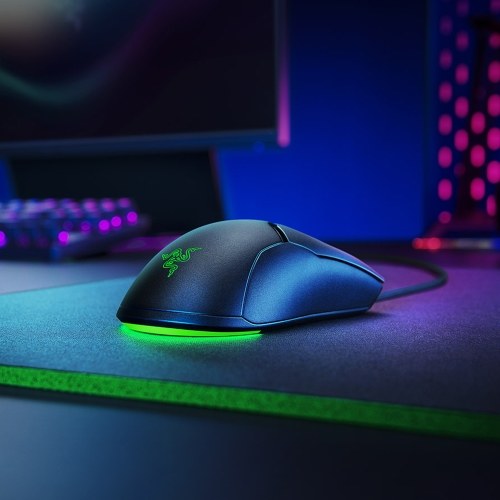

Razer Viper Mini 61g Lightweight Wired Mouse 8500DPI PAW3359 Optical Sensor Chroma RGB Gaming Mouse