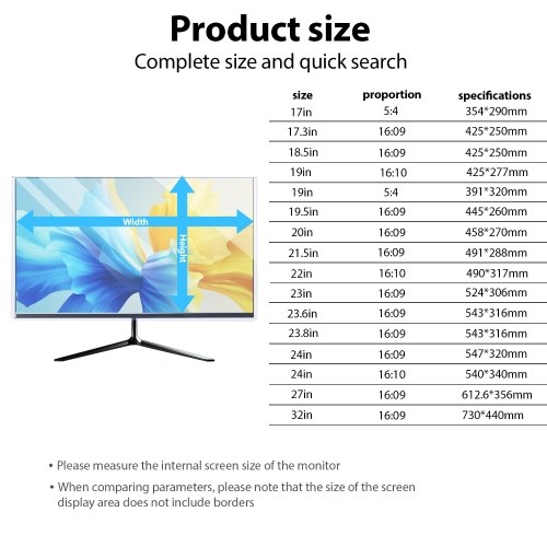 Universal Anti-Blue Light Screen Protector 12.5-32 Inches Ultra-violet Blocking Monitor Filter for Computer/Laptop Frame Suspending Type 