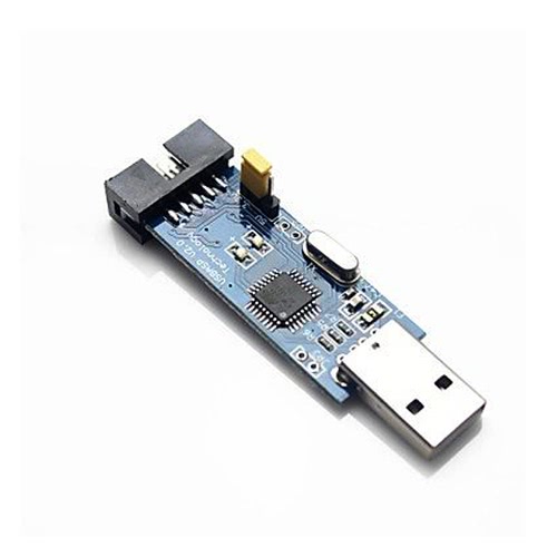 USBASP USBISP Downloader programador para AVR 51 - azul + negro