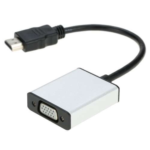 

Мини-1080P HD мужчина к VGA Женский HD Video Cable адаптер конвертер с аудио Micro USB Power для портативных ПК HDTV проектор