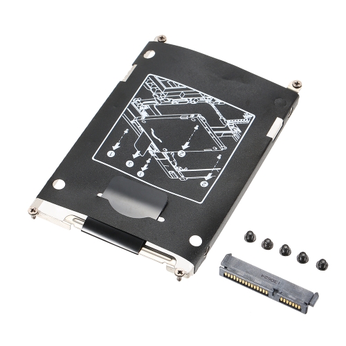 SATA Hard Drive Disk HDD Caddy + Connettore per HP EliteBook 2560P 2570P Series