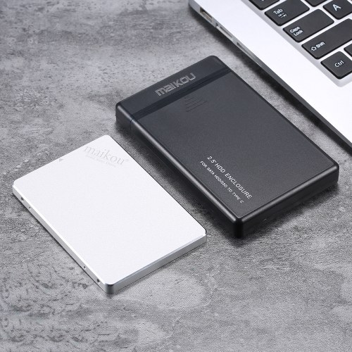 

MAIKOU Mobile SSD 60G/120G/240G/360G/480G/1TB HDD Hard Drive Type-C&USB3.0 Universal Silvery&240GB