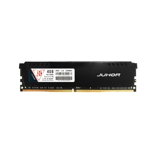 

JUHOR DDR4 4 ГБ 2400 МГц 1.2 В Банк настольных ПК Память банка памяти ПК Память ОЗУ Низкое энергопотребление Широкая совместимость с радиатором