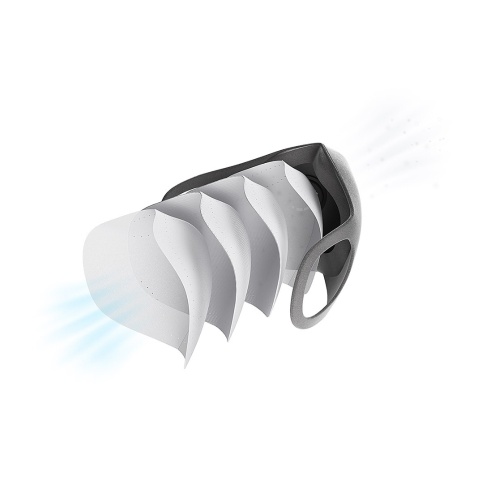 

Xiaomi Smartmi Anti-Pollution Air Sport Face Mask L Size 1PC + 50PCS Disposable Face Mask Replacement Filter
