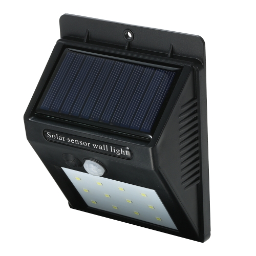 Applique da parete a 12 luci a sensore solare a LED