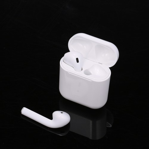 

i12 TWS Bluetooth Headphones True Wireless Earphone with Mic In-ear Earbuds Touch Control Charging Case Compatible with iPhone Android with Disposable KN95 Mask Soft Breathable Protective Mask Safety Masks 95% Filtration for Dust Particulate Pollution