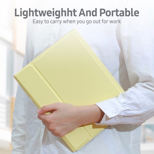 

Keyboard Case with 7 Color Backlight Detachable BT3.0 Keyboard Pen Slot Compatible with iPad Pro 11(2018/2020) Green