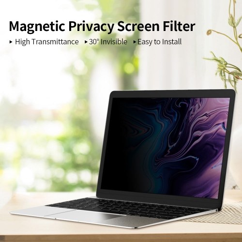 

Magnetic Privacy Screen Filter Anti UV Film Anti Glare Frosted High-transmittance Film Compatible with MacBook 12''(2015-2017)