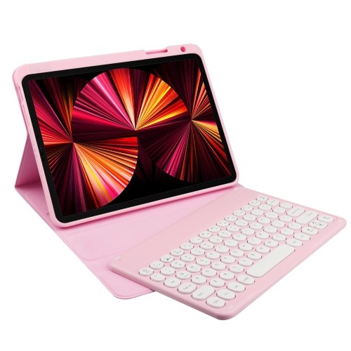 

Detachable BT Keyboard+Protective Case Compatible with iPad Air3 10.5(2019)/iPad Pro 10.5/iPad 10.2(2019)/iPad 10.2(2020) Pink