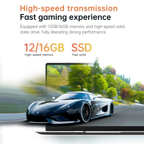 

T-bao X8S 15.6 inch Portable Business Laptop Intel Celeron J4125 Processor 1920*1080 IPS Screen 12GB+128GB Memory