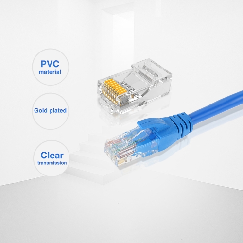 

Network Patch Cable 3 FT Cat6 550MHz 10Gbps RJ45 Computer Networking Cord
