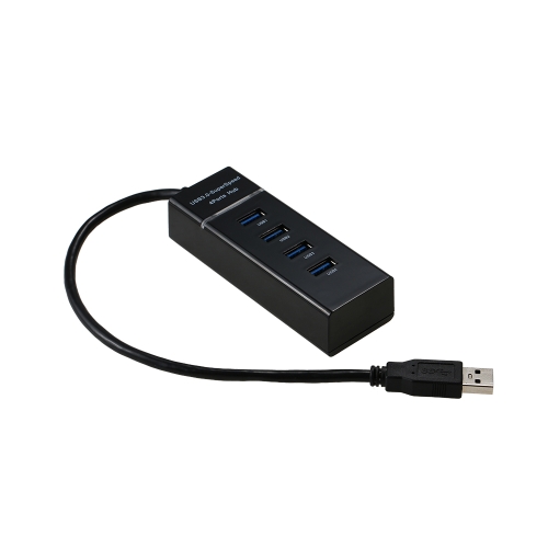 4 Ports Super Speed Mini Portable USB 3.0 Hub 5Gbps Transfer Speed