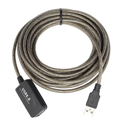 SuperSpeed ​​USB 2.0 Active Repeater Stecker auf Buchse Verlängerungskabel Adapterkabel 16ft (5 Meter)