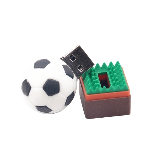 Deporte de fútbol de forma USB Flash Drive