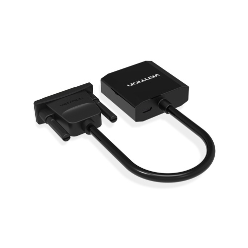 

Адаптер VENTION DVI в VGA DVI-D / DVI24 + 1 в VGA конвертер 1080P для портативного компьютера HDTV-проектор Экран дисплея 0,15 м / 0,94 фута Белый