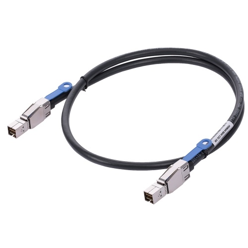 

MINISAS HD 4X-MINISAS HD 4X 12G 4-channel High Speed Transmission Copper Cable SFF-8644 for Case External Connection 1M