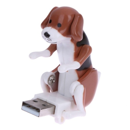 Portable Mini Cute PC USB Flash Drive Divertente Humping Dog Rascal Dog U Disk Alleviare la pressione giocattolo per chi lavora in ufficio