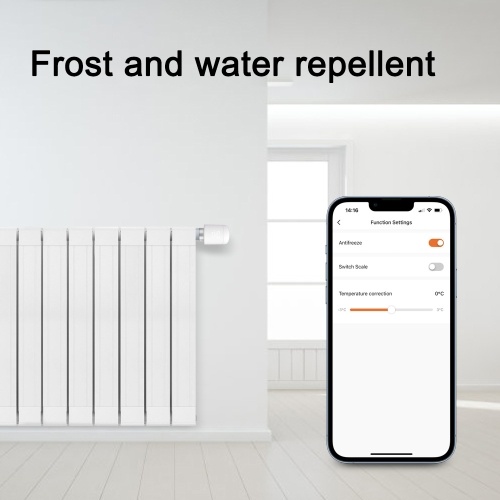3pcs Tuya Zigbee Thermostatic Radiator Valves Intelligent Wireless Mobilephone App Control Home Heating Thermostat Radiator Compatible with Amazon Alexa Google Home