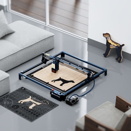 

Лазерный гравер SCULPFUN S30 Ultra мощностью 33 Вт с сотовой панелью 400x400 мм и автоматической подачей воздуха