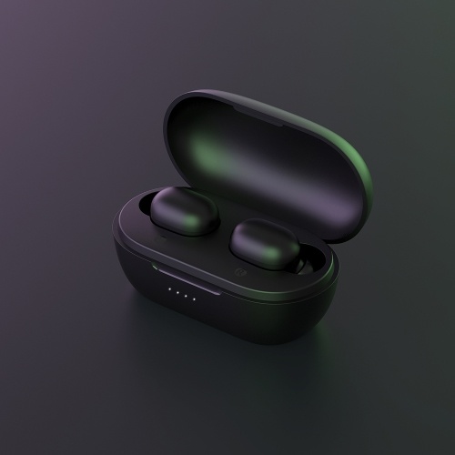 

Haylou GT1 Pro TWS Wireless Earphones Black + Disposable Mask 2 Pcs