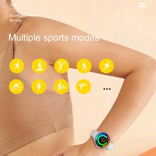 1.39 Inches Smartwatch IP67 Waterproof Sports Watch BT5.2 Intelligent Watch Fitness Tracker Multifunctional Watch Compatible with iOS8.0/Android13.0 And Above 