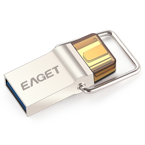 

Eaget CU10 USB3.0 OTG тип C 64G флэш-ручка привода USB диск для новых настольных ПК ноутбук Macbook