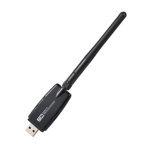

USB-адаптер WiFi 300 Мбит / с USB-адаптер для беспроводной сетевой карты с 5dBi-антенной для настольных ПК для Windows 98SE Me XP Vista 7 8 2000 для MAC