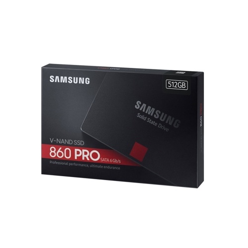 

SAMSUNG 860 PRO SSD Internal Solid State Disk Drive 2.5" SATA III 512GB for Laptop Desktop PC