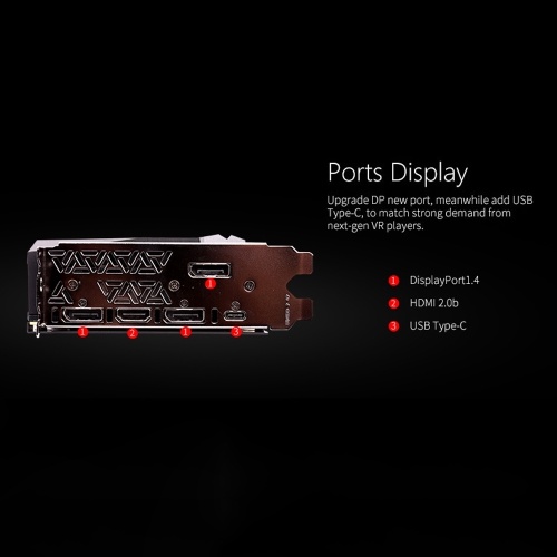 

Colorful iGame GeForce RTX 2080 CH Graphic Card GDDR6 8G