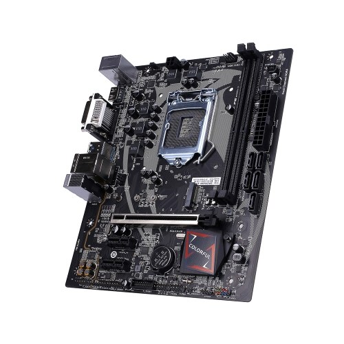 Prise en charge de la carte mère de jeu colorée BATTLE-AX B365M-D V20 Processeurs Intel LGA1151 Coffee Lake-S